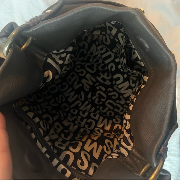 Marc by Marc Jacobs Leather Hobo Bag - Taupe - Picture 4 of 4